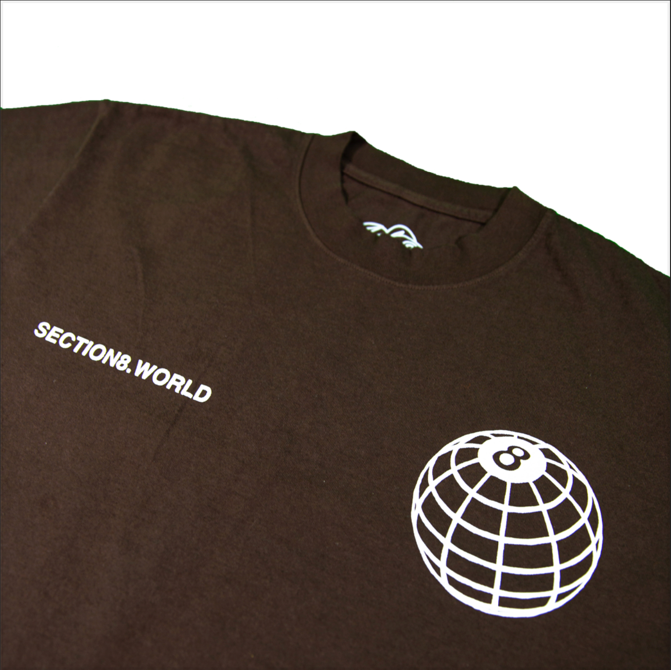 SECTION 8 .WORLD (BROWN) T- SHIRT