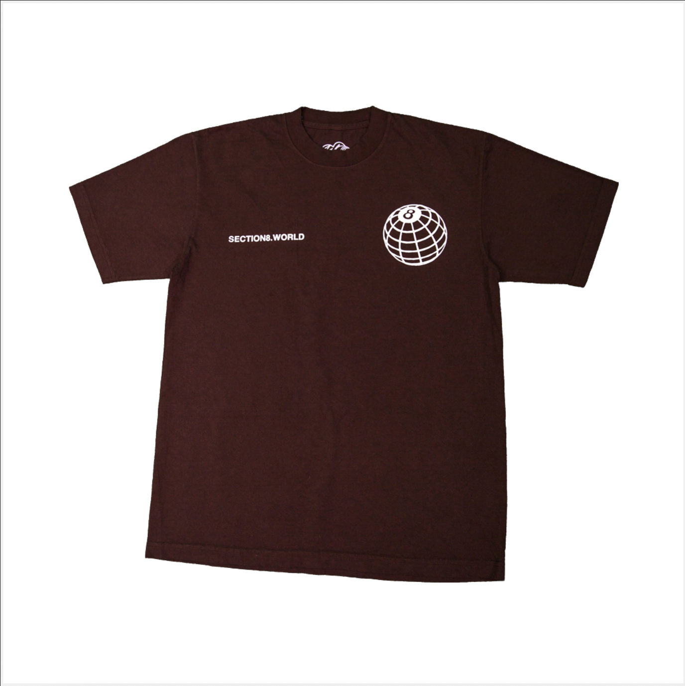 SECTION 8 .WORLD (BROWN) T- SHIRT